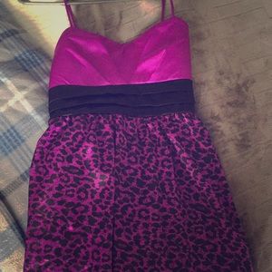 A cheetah print dress!
